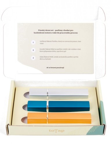 Pánský denní set (3 x 10 ml parfému)