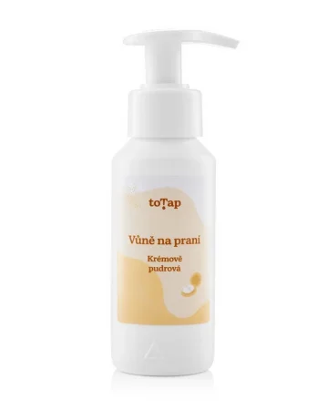 Krémově pudrová na praní