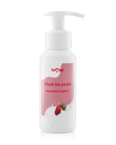 Jahodový jogurt na praní