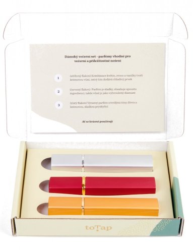 Dámský večerní set (3 x 10 ml parfému)