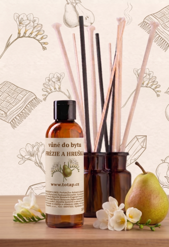 Frézie a hruška do bytu - Varianta:: 100 ml