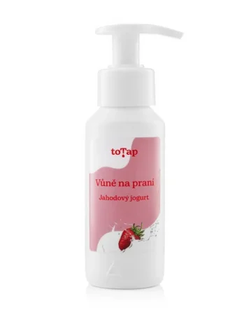 Jahodový jogurt na praní