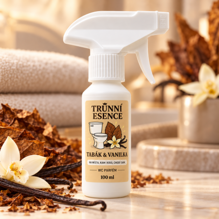 Tabák a vanilka na WC 100 ml