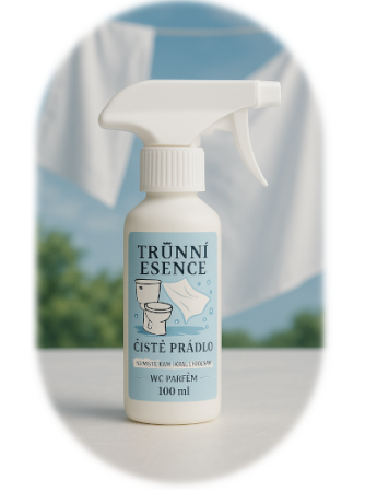 Čisté prádlo na WC 100 ml