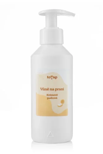Krémově pudrová na praní
