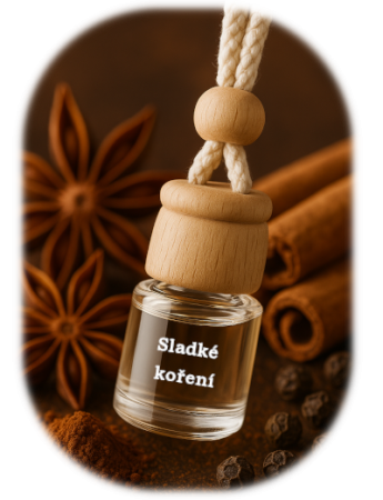 Sladké koření do auta