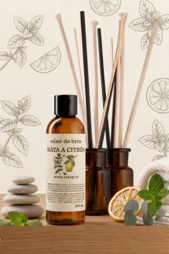 Máta a citrónem do bytu - Varianta:: 50 ml