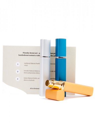 Pánský denní set (3 x 10 ml parfému)