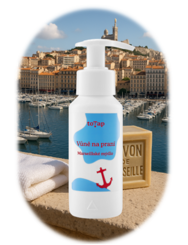 Marseillské mýdlo na praní - Velikost:: 100 ml