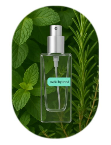 Svěží bylinná přírodní unisex parfém - Velikost:: 10 ml